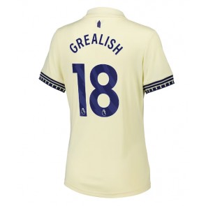 Everton Jack Grealish #18 Replika Udebanetrøje Dame 2025-26 Kortærmet